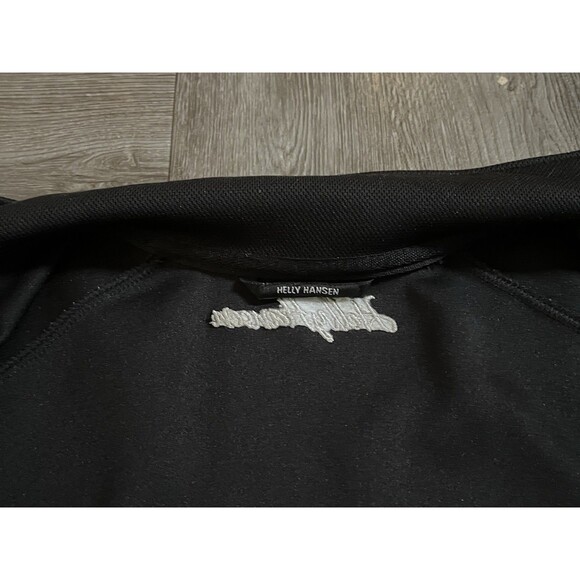 Helly Hansen Women’s Fleece Performance Full Zip Jacket XS Black Logos Ski Hike - Picture 4 of 10